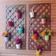 image 4 of Hanging Plant Pots Metal Flower Pot Vase Bucket Hanging Garden Planter with Drainage Hole, Balcony Home Multi