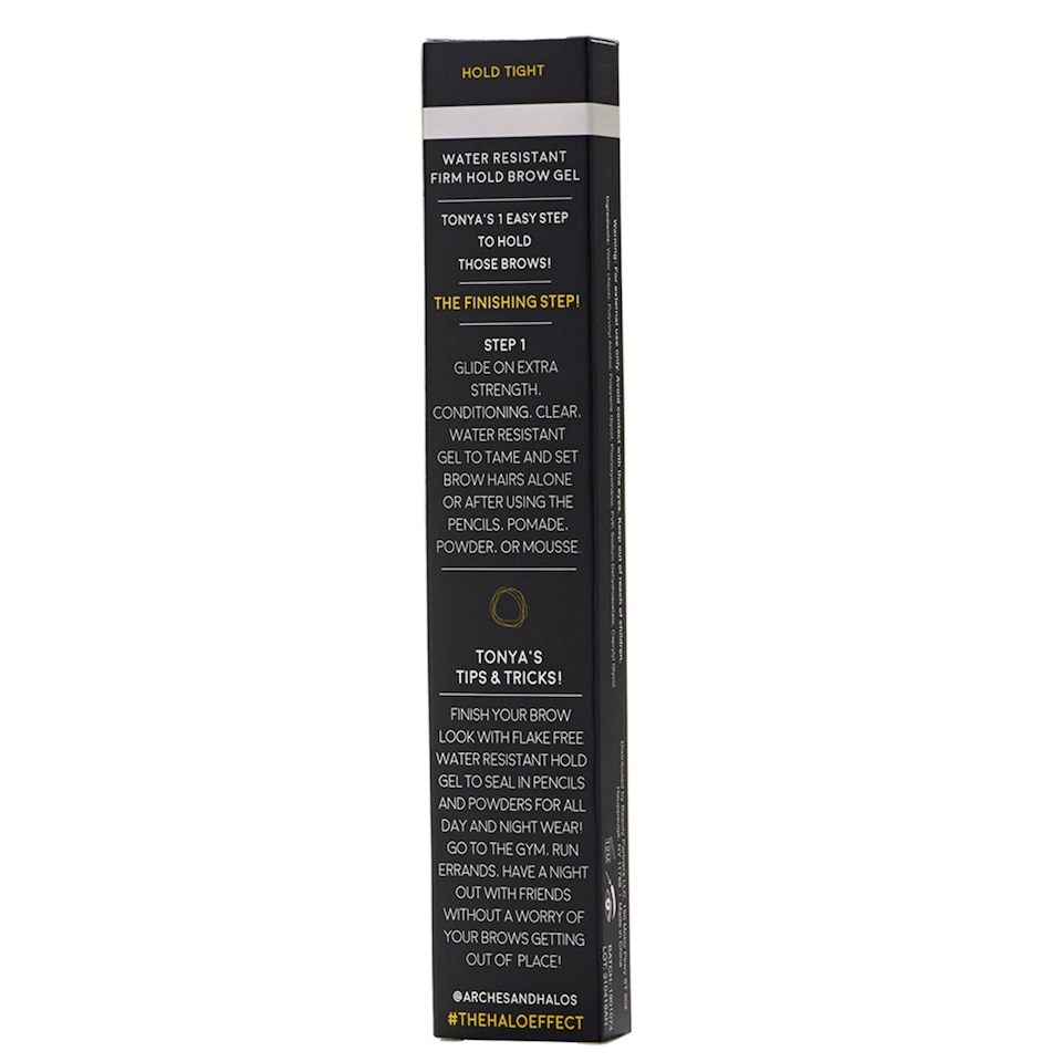 image 1 of Water Resistant Firm Hold Brow Gel - Clear by Arches and Halos for Unisex - 0.106 oz Gel