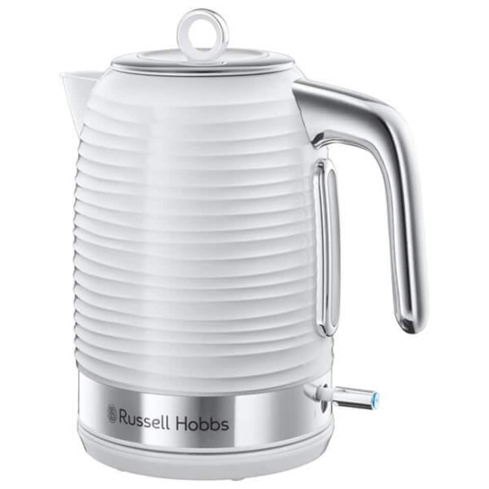 image 1 of Russell Hobbs Inspire Kettle & 4 Slice Toaster Set White