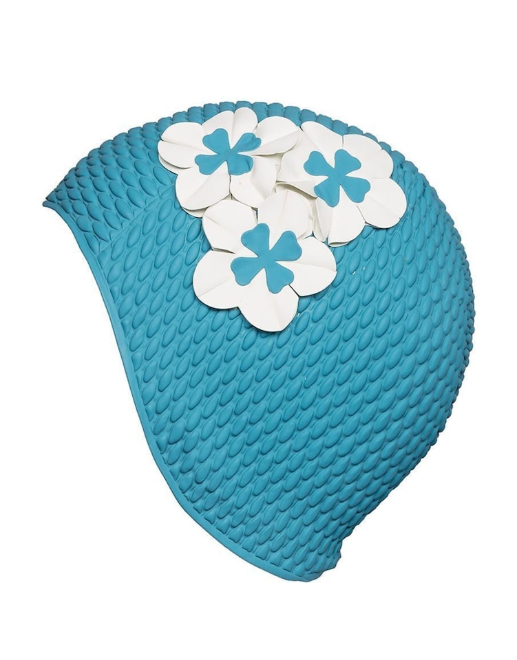 image 1 of Fashy Flower Bubble Swim Cap