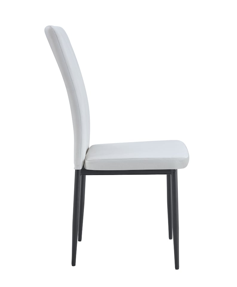 image 1 of MCC Direct Set of 6 Velvet Dining Chairs Upholstered Kitchen Accent Chairs Elle