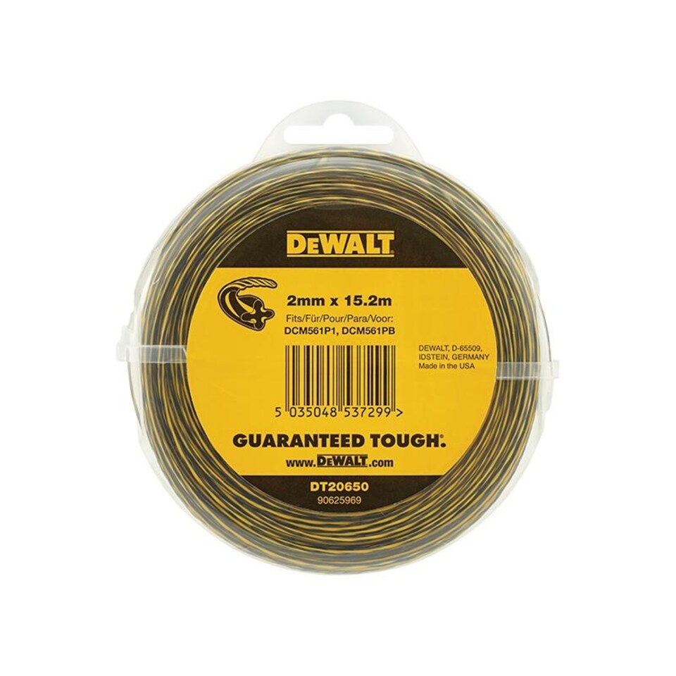 image 1 of Dewalt Power Tools Trimmer Line | Multi | Multi Colour | 2mm x 15.2m | 1