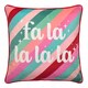 image 1 of Fusion Fa La La Filled Cushion Multi