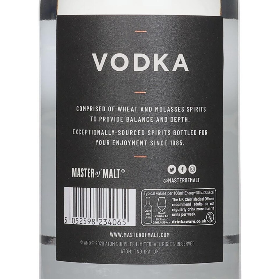 image 1 of Master of Malt Vodka