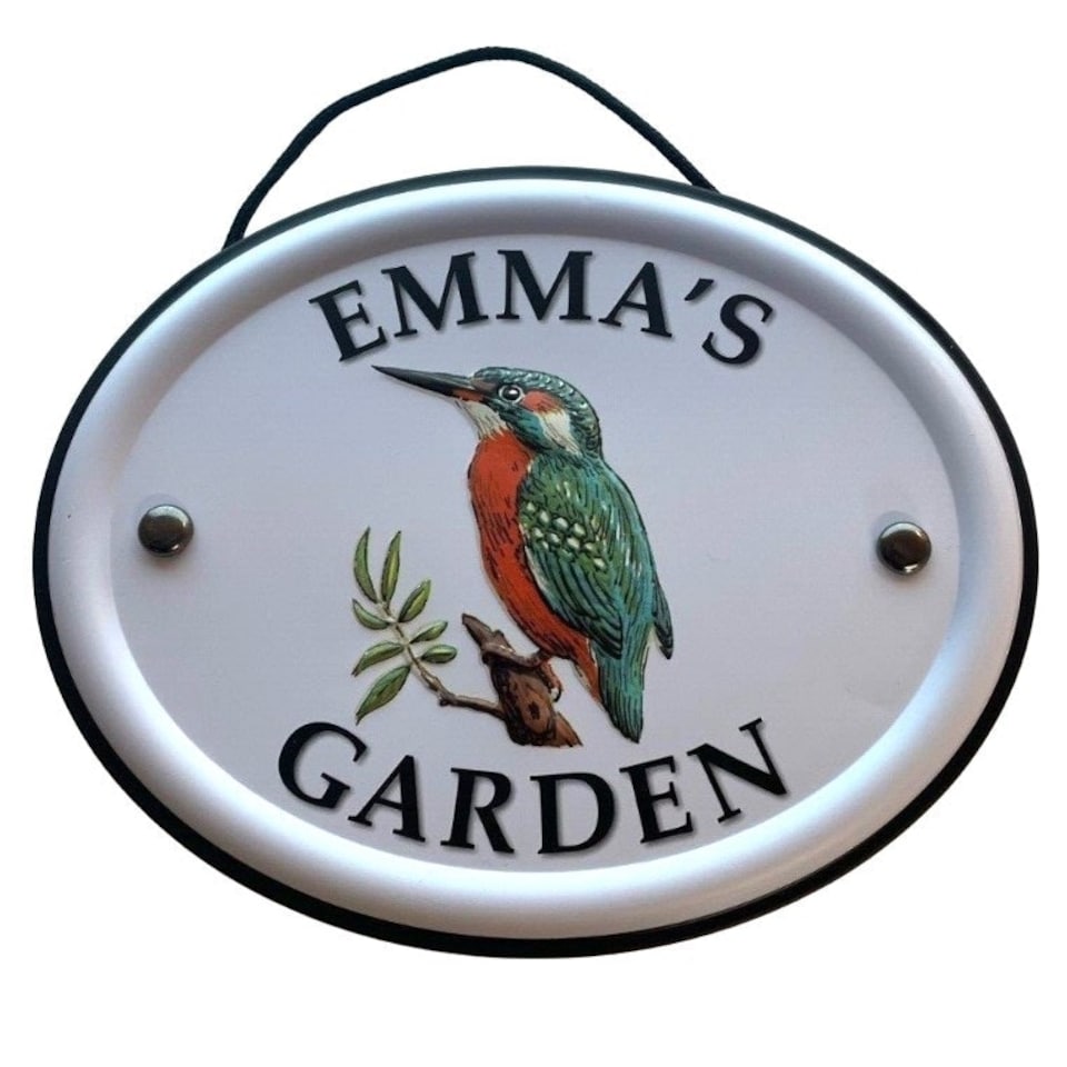 Decorative Bird Garden Sign - Emma