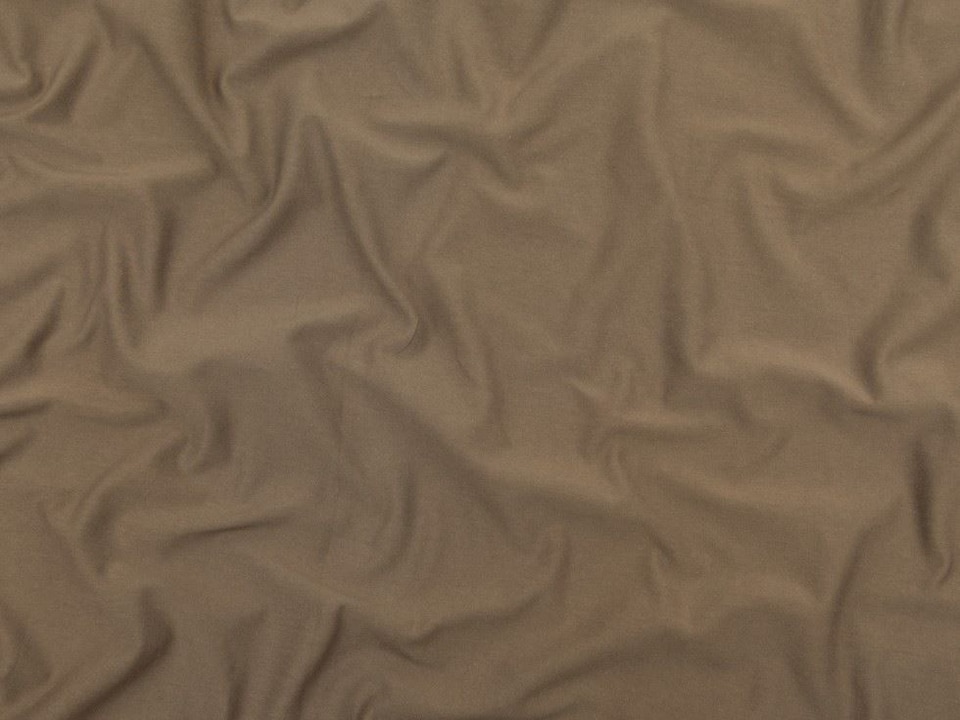 Minerva Core Range Brown Baby Soft Cotton Jersey Stretch Knit Fabric for Dressmaking, 150cm / 59" Wide - per metre
