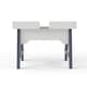 image 4 of Truro Office Writing Desk in Grey