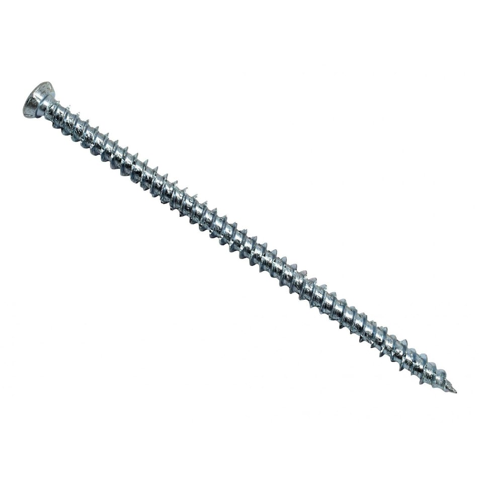 Masonmate Concrete Frame Screw - Multi Colour - 7.5 x 132mm (100)