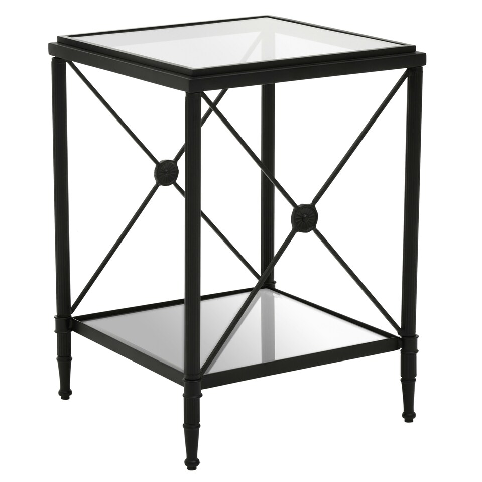 image 1 of Interiors by Premier Square Black Finish Side Table Black