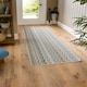 image 2 of My Stain Resistant Mat Candy Multi Natural Zig Zag 67X100