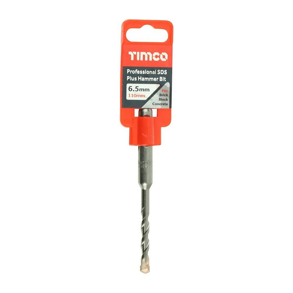 image 1 of Timco - Professional SDS Plus Hammer Bit (Size 6.5 x 110 - 1 Each)