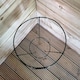image 5 of Tom Chambers Urban Green Conical Garden Plant Support Ring 30cm -  Medium
