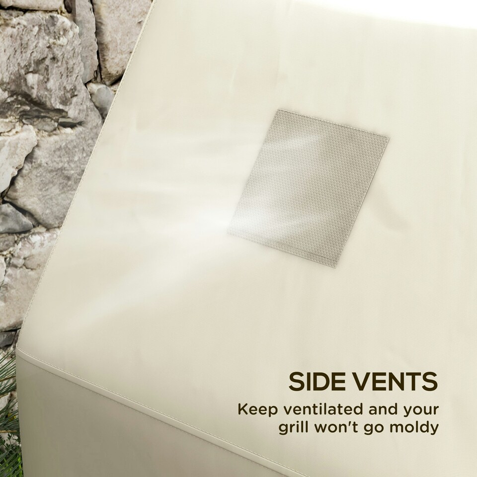 image 1 of Outsunny Barbecue Covers, Waterproof UV Protection Rip-Proof, 188 x 71 x 125cm