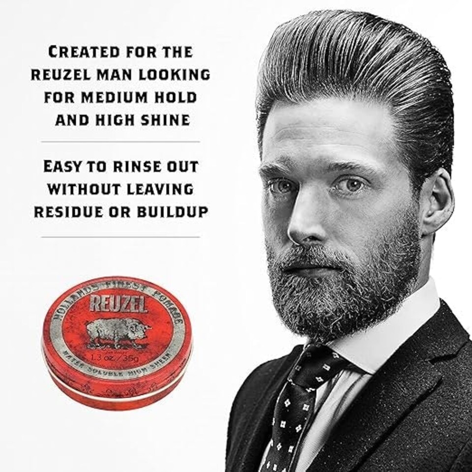image 1 of Reuzel Red Pomade Water Soluble 35g
