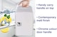 image 5 of Small Mini Fridge With UV Light Disinfection - 4 Litre / 6 can – Perfect for Skincare, Cosmetics, Food or Drink - Bedroom, Car or Games Room - Cools & Warms | White