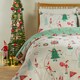 image 3 of Duvet Day Elfie Printed Soft Touch Duvet Set Cream | Multicolour | Single