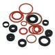image 3 of 141pc Sealing Washer Assortment Set Rubber and Fibre Seal Plumbers Washers