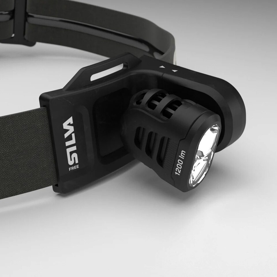 image 1 of Silva Head Torch Rechargeable Battery LED Waterproof Free 1200 XS 1200 Lumen