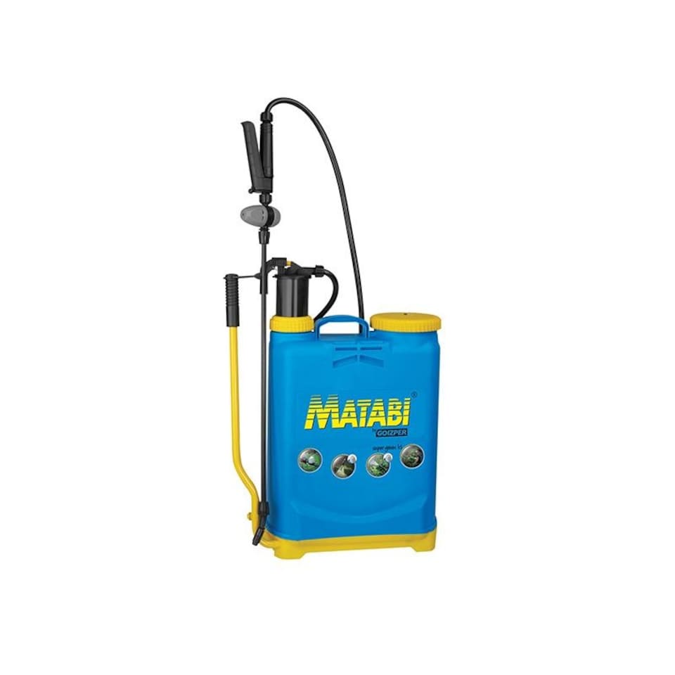Matabi Supergreen 16 Knapsack Sprayer 16 Litre | Multi | Multi Colour | One Size | 1
