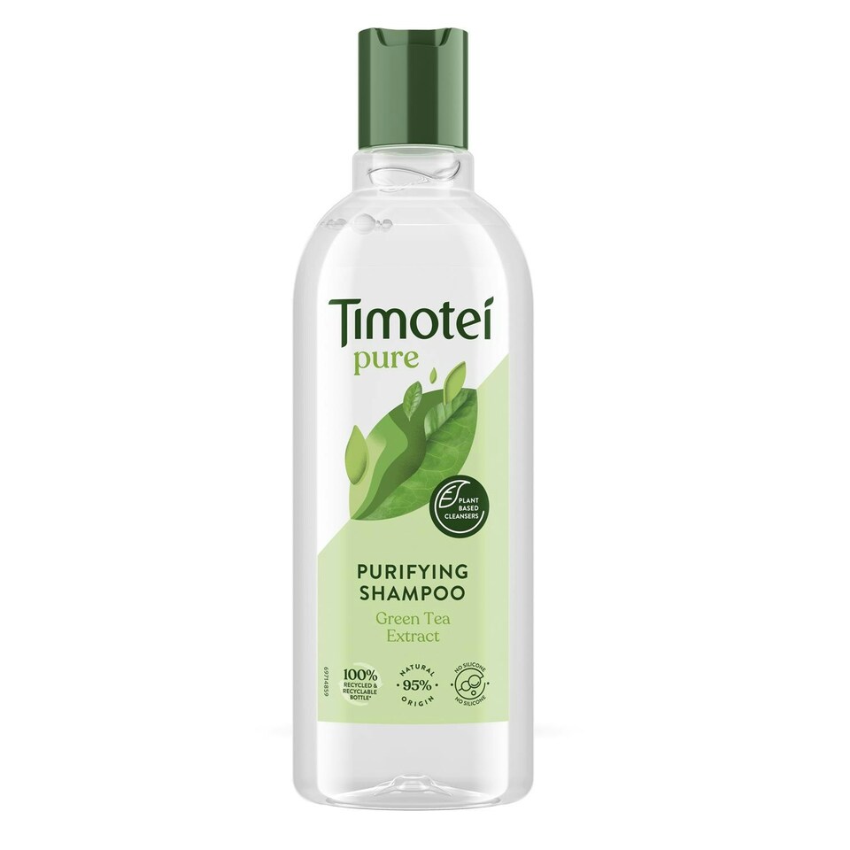 image 1 of Timotei Purifying Shampoo with Green Tea Extract for All Types of Hair, 300ml