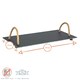 image 3 of Argon Tableware Slate Serving Tray with Rope Handles - 40 x 20cm Grey
