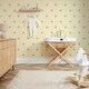 image 1 of Cozy Bear Wallpaper in Lemon Yellow Multi