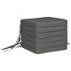image 9 of Outsunny Set of 6 Chair Cushion Seat Pads Dining Chair w/ Straps Outdoor Grey 