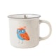 image 5 of Speckled Owl Ceramic Mug 390ml | Pink | Pink Owl | 390ml | 1
