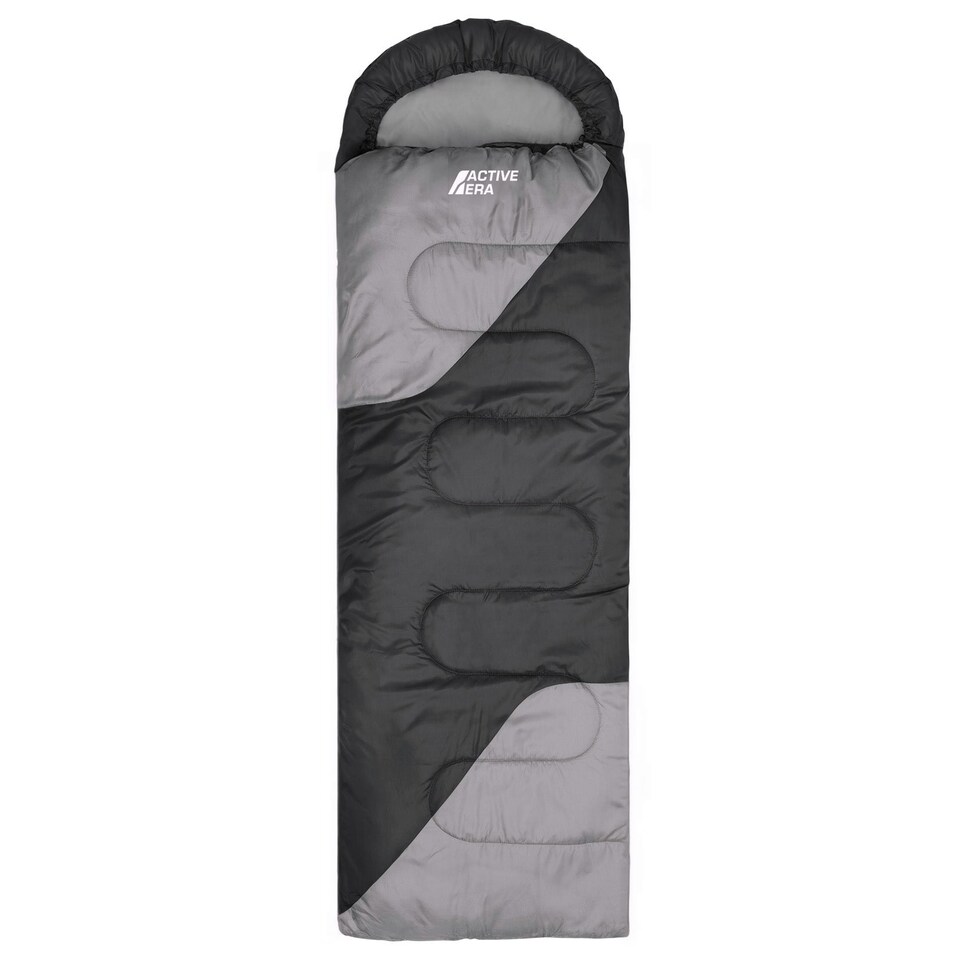 image 1 of Premium Waterproof Lightweight Sleeping Bag - Black - 3-4 Seasons
