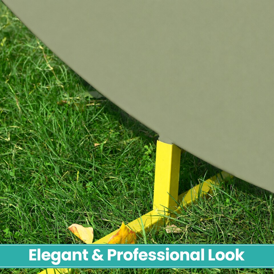 image 1 of 160GSM Sage Green Round Arch Backdrop Cover - 220cm