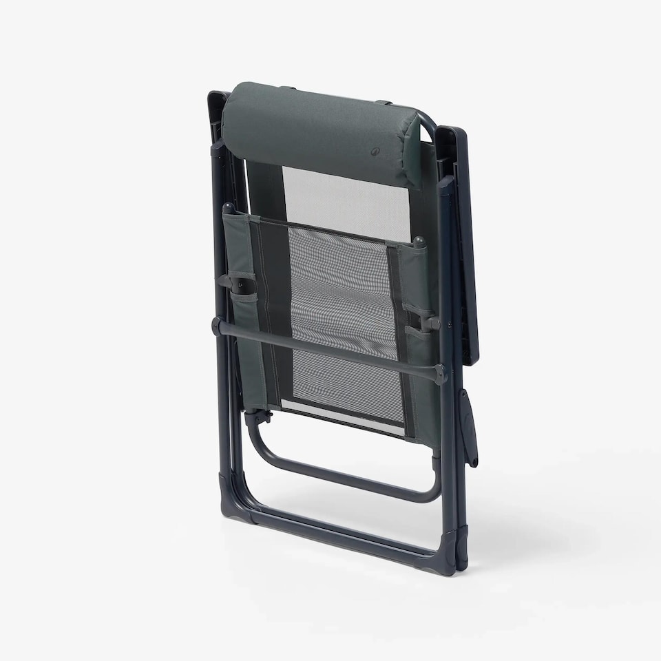 image 1 of Decathlon Comfortable, folding, reclining camping chair