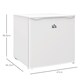 image 5 of HOMCOM Tabletop Mini Freezer with 35 Litre Capacity, Small Freezer with Reversible Door, Adjustable Temperature and Removable Wire Shelf for Bedrooms, Home Office, White