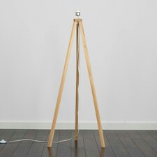 ValueLights Modern Light Wood Tripod Design Floor Lamp Base