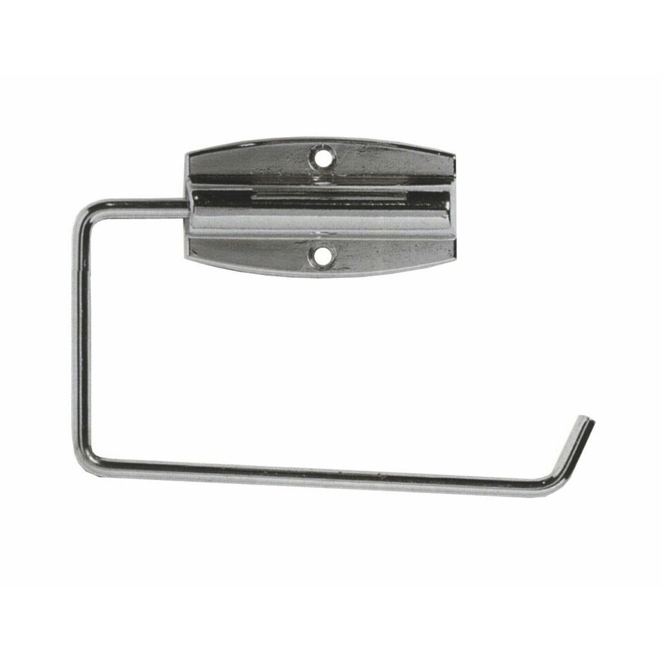 image 1 of Chef Aid Die Cast Toilet Roll Holder - Silver - One Size