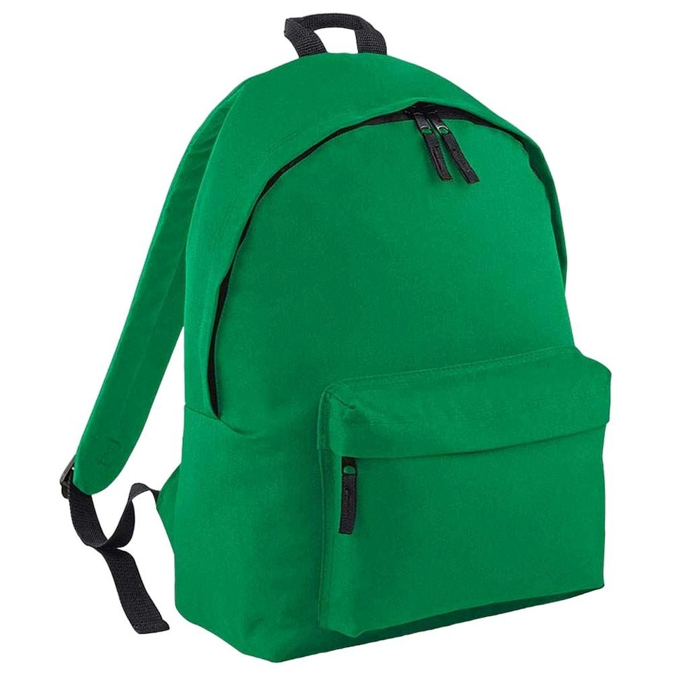 image 1 of Bagbase Original Plain Backpack - Kelly Green - One Size