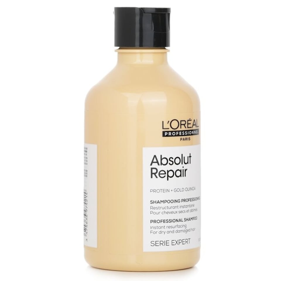 image 1 of Professionnel Serie Expert - Absolut Repair Protein + Gold Quinoa Instant Resurfacing Shampoo - 300 ml/10.1Oz