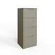 image 4 of Luno 4 Drawer Tallboy Chest Of Drawers - Ash Green