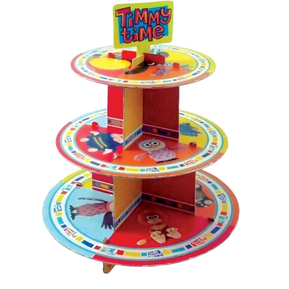 Timmy Time Characters Cupcake Stand - Multicoloured - One Size
