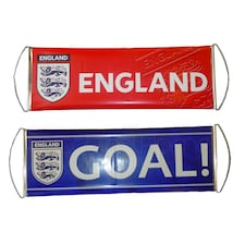 England Official Fanbana Football Banner - Red/Blue - One Size