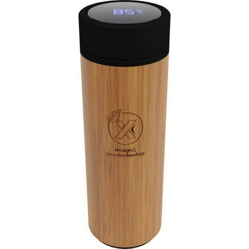 SCX Design Bamboo Water Bottle - Wood - One Size