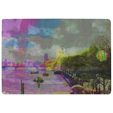 London Bridge view (Rug) Multi | XL: 160x230cm
