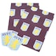image 3 of Aston Villa FC Text Gift Wrap - Claret/Blue - One Size