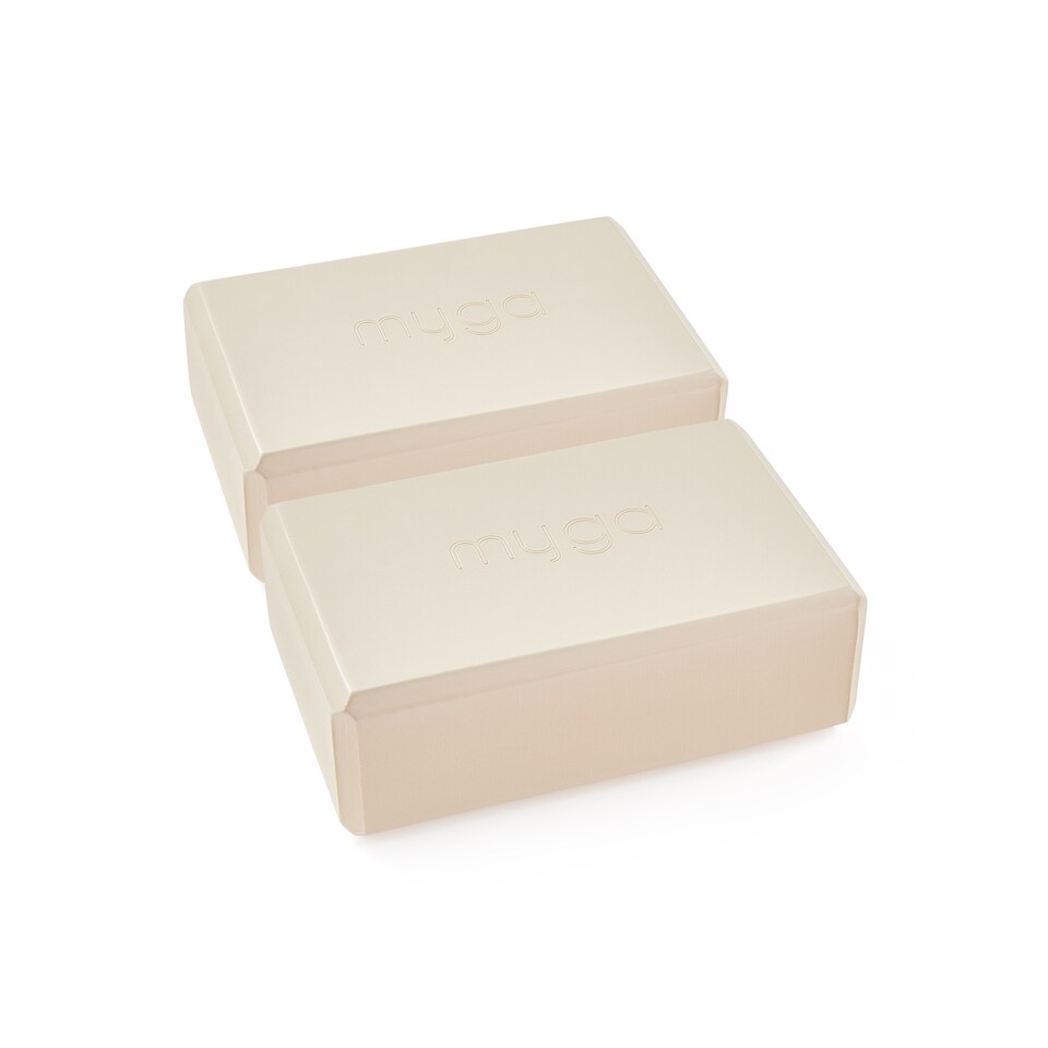 image 1 of Myga Pair of Blocks & Strap -Sand | Brown