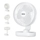 image 1 of GEEPAS 8-inch Portable Rechargeable Desk Fan