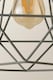 image 5 of ValueLights Diablo Pair Grey Cage Ceiling Pendant Light Shades | Grey