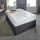 image 1 of Hand-Tufted Innerspring Mattress - 9" Deep, Medium Soft Comfort White | Small Double