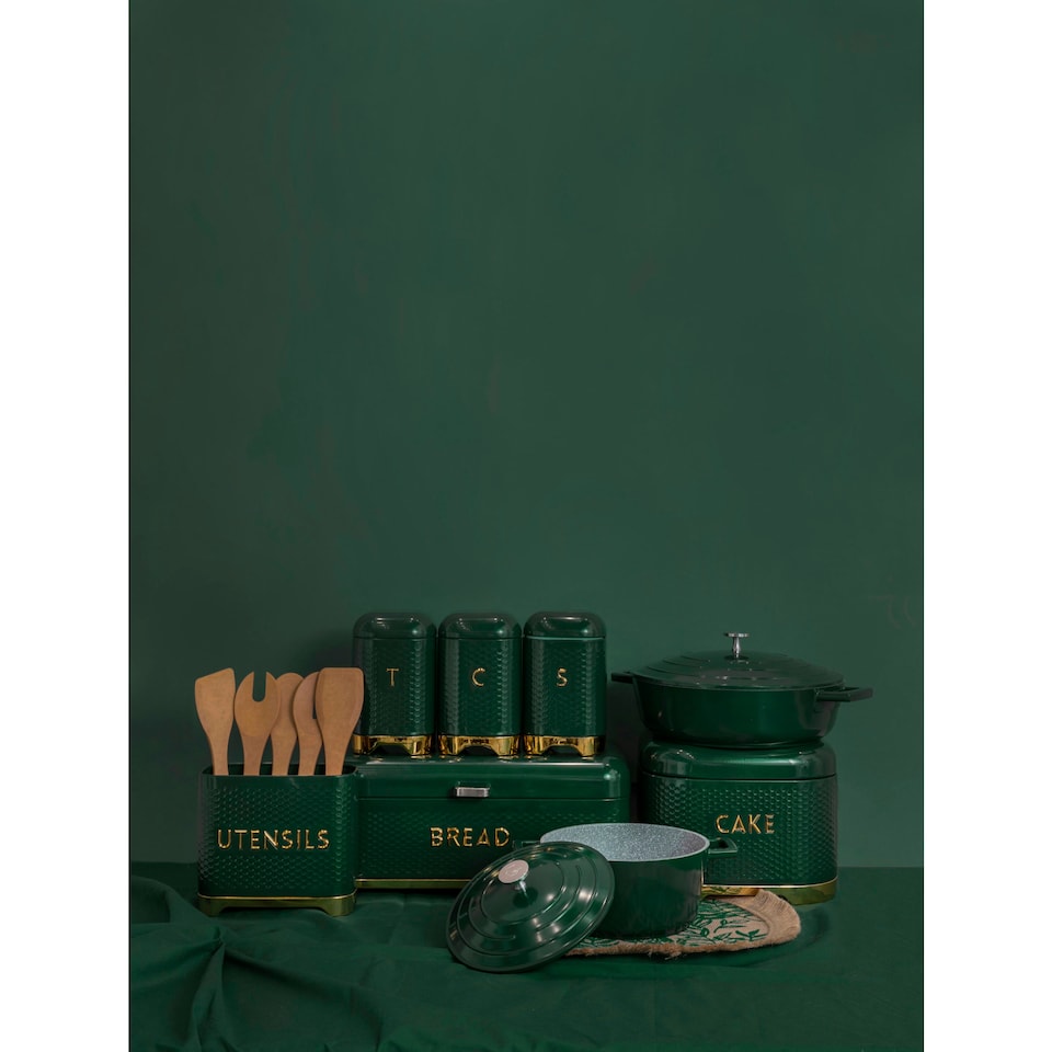 image 1 of Lovello Utensil Holder Cream Textured