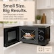 image 2 of EMtronics 20L 700W Microwave - Black