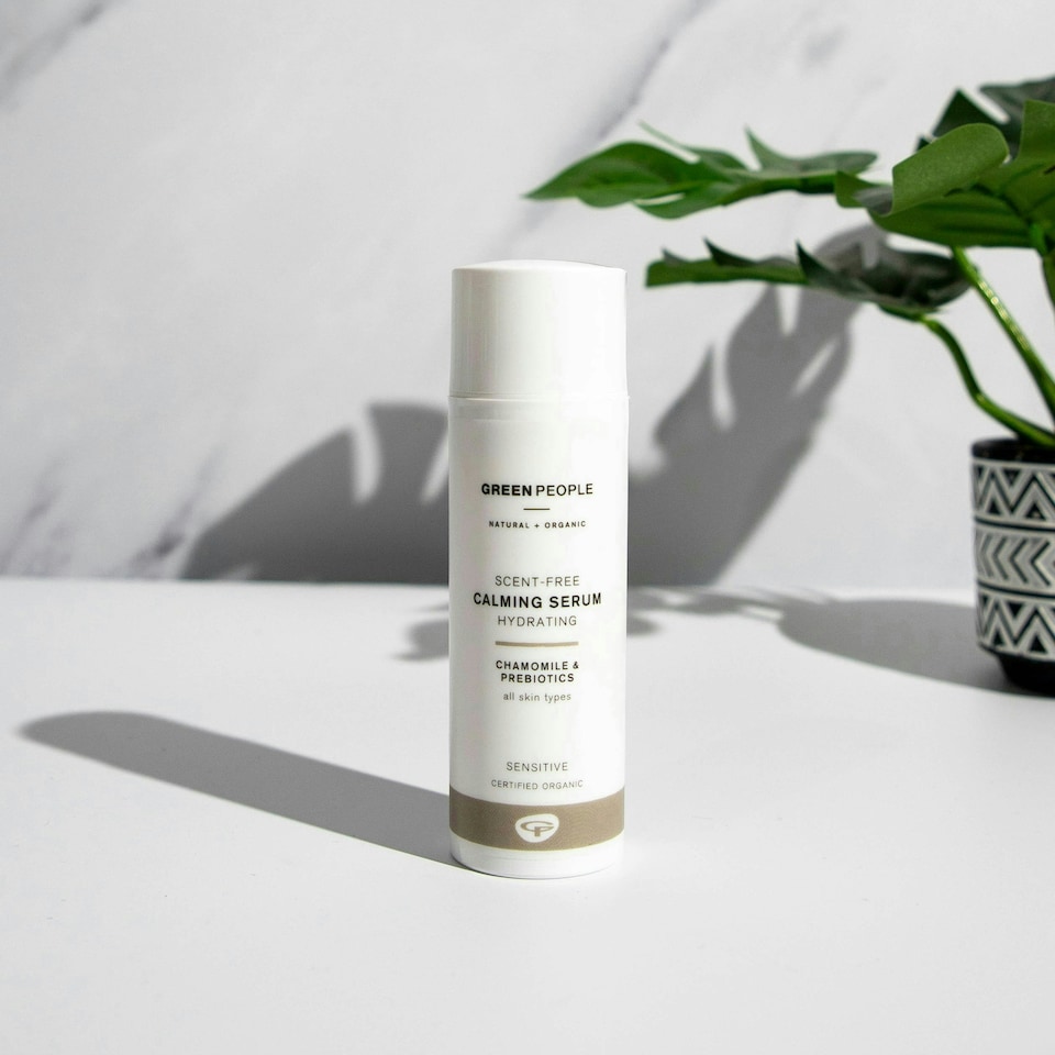 image 1 of Green People Scent Free Face & Neck Serum - Suitable for Sensitive Skin - Organic, Cruelty Free & Vegan, 50ml