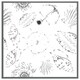image 4 of Drawn nautical elements (Picture Frame) White | M